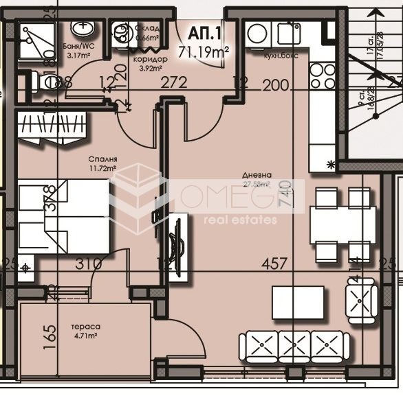 Na prodej  1 ložnice oblast Burgas , Sozopol , 71 m2 | 30605793 - obraz [2]