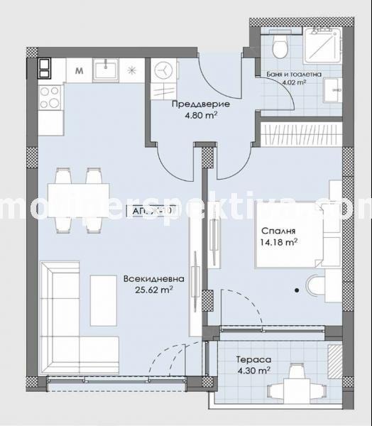 Продава 2-СТАЕН, гр. Пловдив, Кючук Париж, снимка 1 - Aпартаменти - 49109763