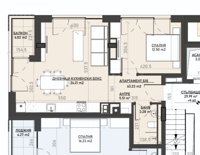 Продава 2-СТАЕН, гр. София, Бояна, снимка 2 - Апартаменти - 53281301