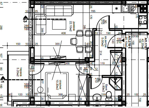 À venda  1 quarto Plovdiv , Ostromila , 66 m² | 11055964