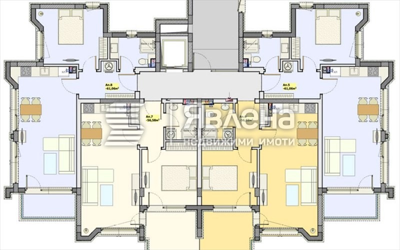 Eladó  1 hálószoba Varna , k.k. Sv.Sv. Konstantin i Elena , 72 négyzetméter | 87761470 - kép [5]
