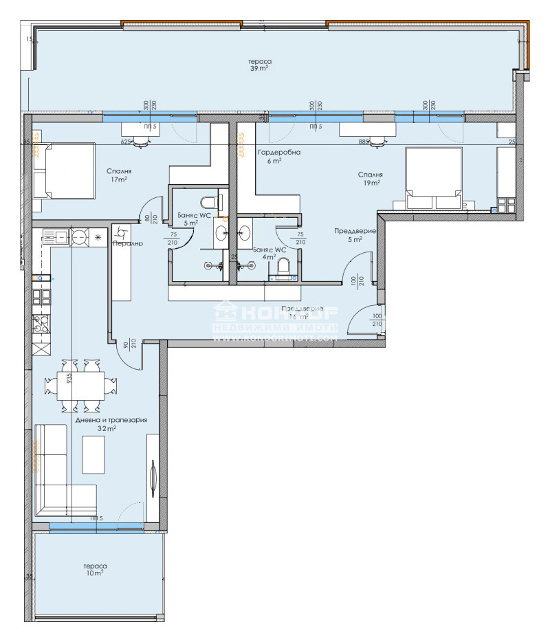 En venta  2 dormitorios Plovdiv , Karshiyaka , 207 metros cuadrados | 29786941 - imagen [2]