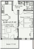 Продава  2-стаен град София , Мусагеница , 73 кв.м | 99752232 - изображение [2]