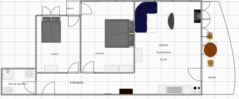 Te koop  2 slaapkamers Plovdiv , Mladezjki Chalm , 93 m² | 20406876 - afbeelding [15]