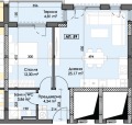 Продава  2-стаен град Пловдив , Тракия , 72 кв.м | 43409140 - изображение [3]