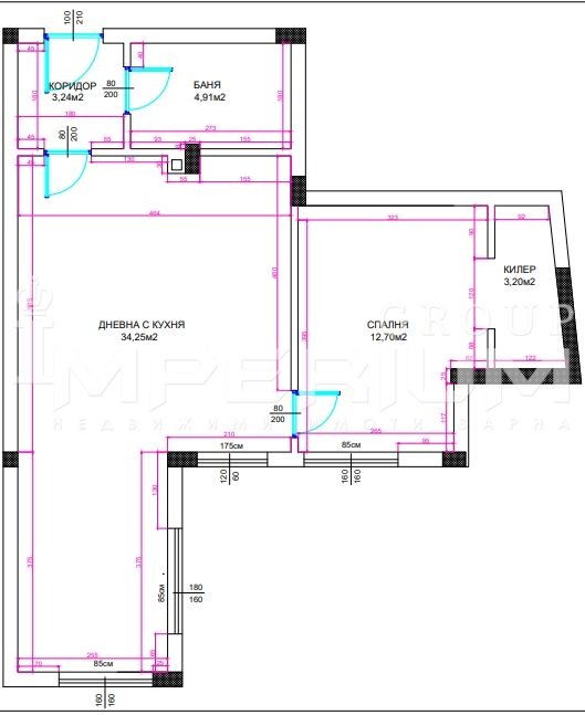 Продава  2-стаен град Варна , м-т Пчелина , 83 кв.м | 10108162 - изображение [4]