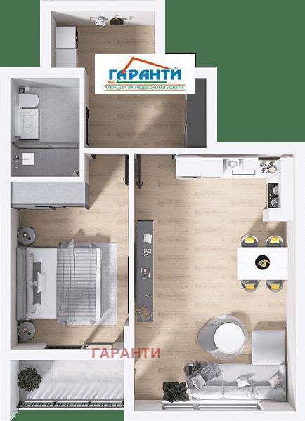 À venda  1 quarto Plovdiv , Hristo Smirnenski , 72 m² | 76068926 - imagem [5]