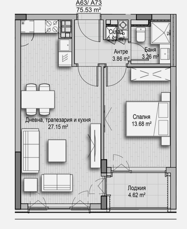 Продава  2-стаен град София , Витоша , 76 кв.м | 36222358 - изображение [6]