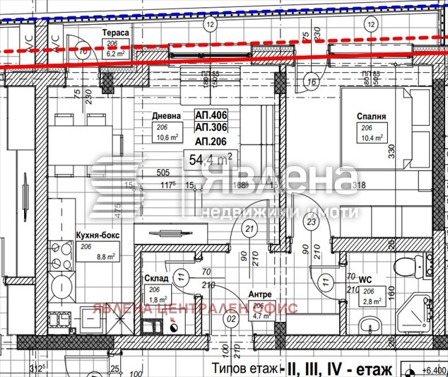 Продава 2-СТАЕН, гр. София, Разсадника, снимка 2 - Апартаменти - 54198262