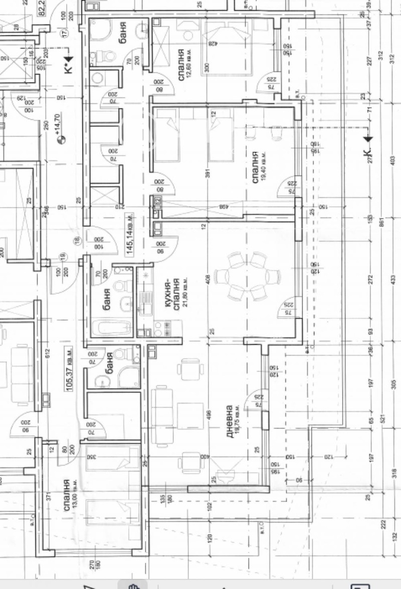 Na prodej  3+ ložnice Sofia , Manastirski livadi , 165 m2 | 75125413 - obraz [2]