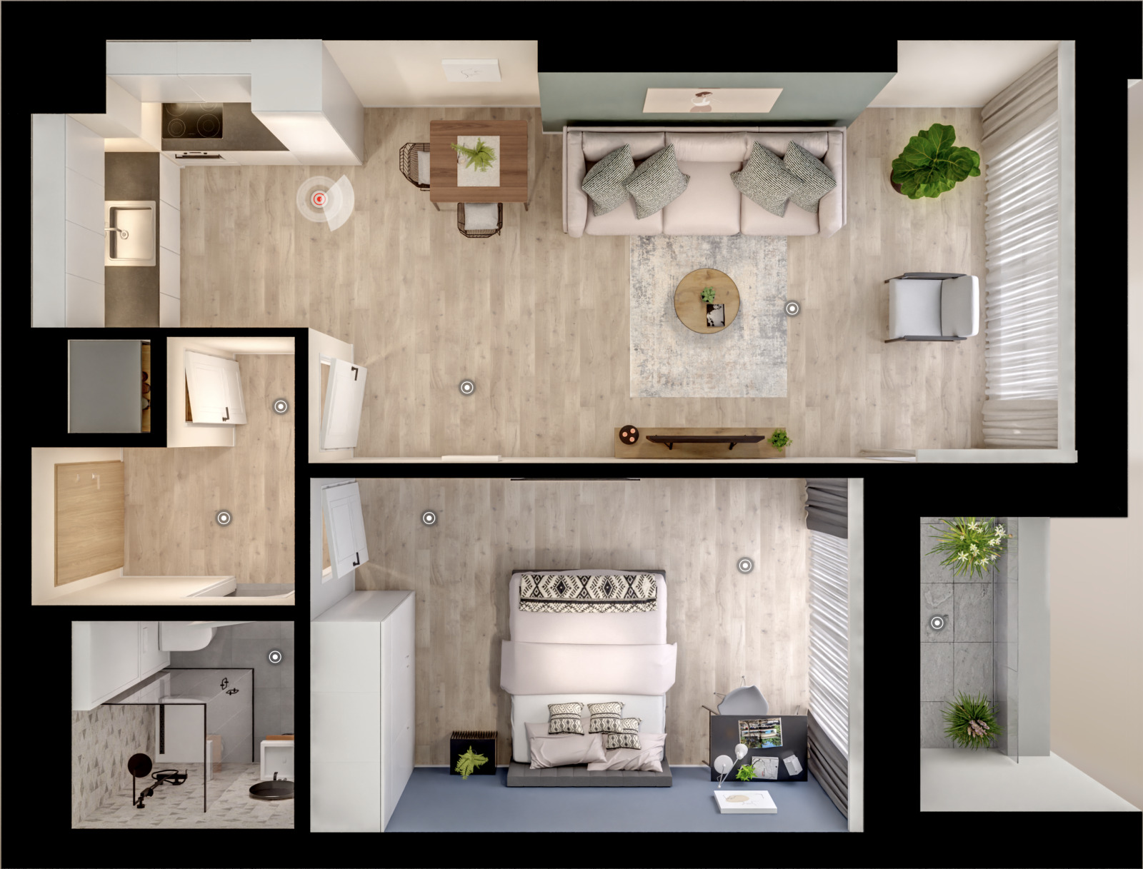 Продава 2-СТАЕН, гр. София, Дружба 1, снимка 3 - Апартаменти - 54209347