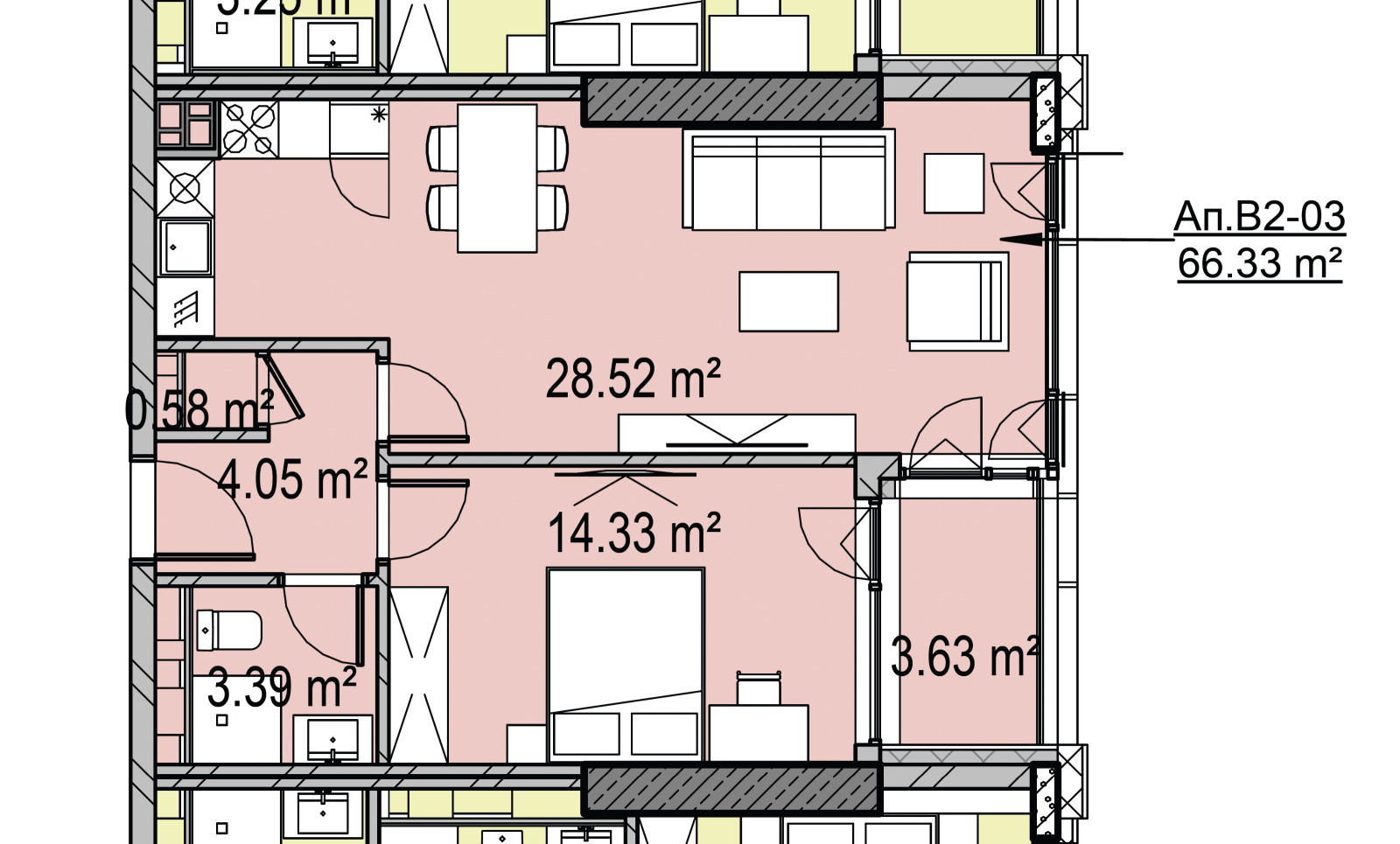 Продава 2-СТАЕН, гр. София, Дружба 1, снимка 2 - Апартаменти - 54209347
