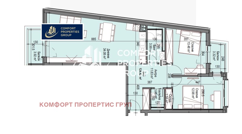 Продава 3-СТАЕН, гр. София, Подуяне, снимка 2 - Апартаменти - 53567294
