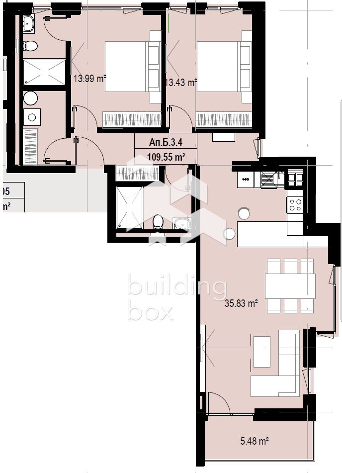 Продава 3-СТАЕН, гр. София, м-т Камбаните, снимка 6 - Апартаменти - 54268371