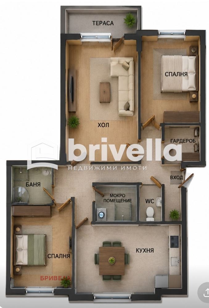 Продава 3-СТАЕН, гр. София, Люлин 3, снимка 17 - Апартаменти - 56086008