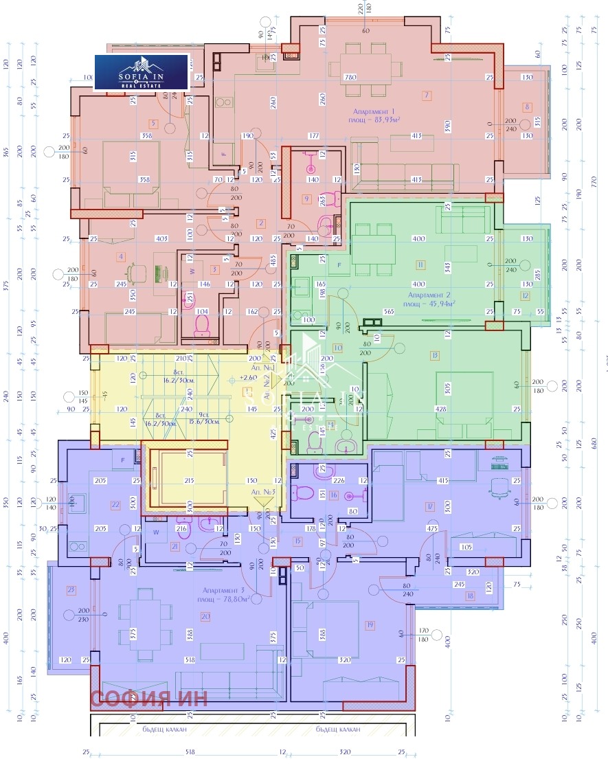 Продава 3-СТАЕН, гр. Благоевград, Баларбаши, снимка 3 - Апартаменти - 55158949