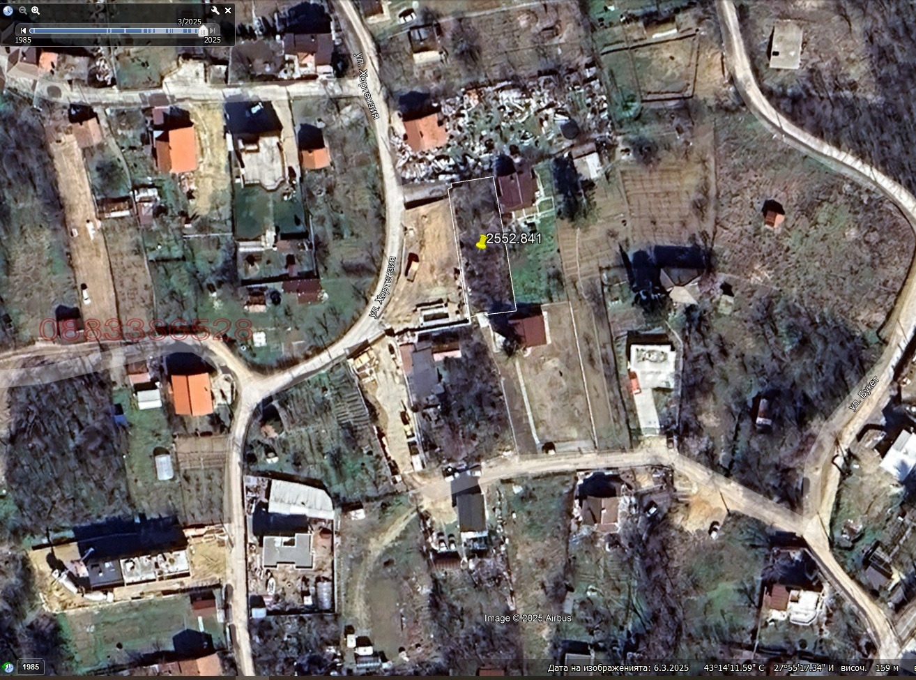 Продава ПАРЦЕЛ, гр. Варна, Изгрев, снимка 3 - Парцели - 53645876