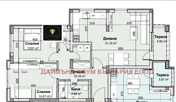 Продава 3-СТАЕН, гр. Пловдив, Остромила, снимка 2 - Aпартаменти - 47519995