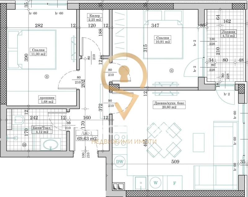 Продава 3-СТАЕН, гр. Варна, Кайсиева градина, снимка 3 - Апартаменти - 52242883