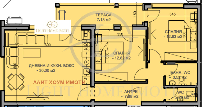 Na prodej  2 ložnice Plovdiv , Južen , 113 m2 | 19074732 - obraz [6]