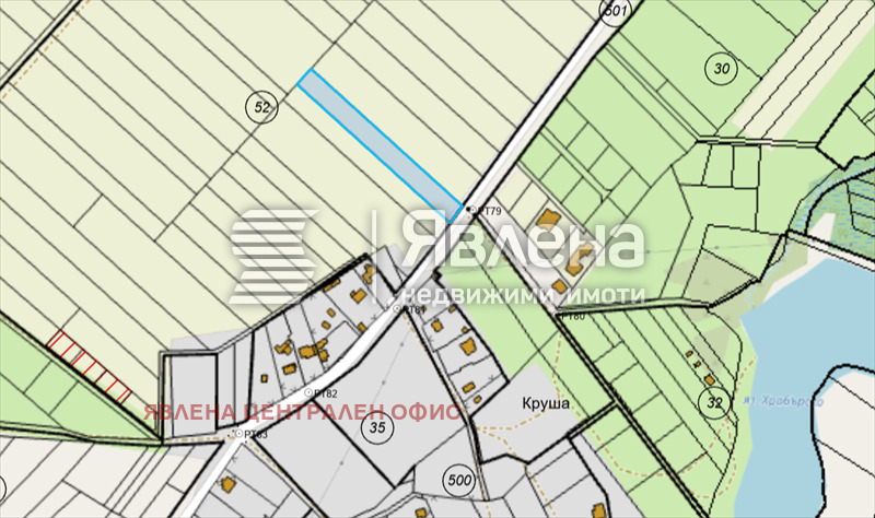 Продава ПАРЦЕЛ, с. Храбърско, област София област, снимка 2 - Парцели - 56088082