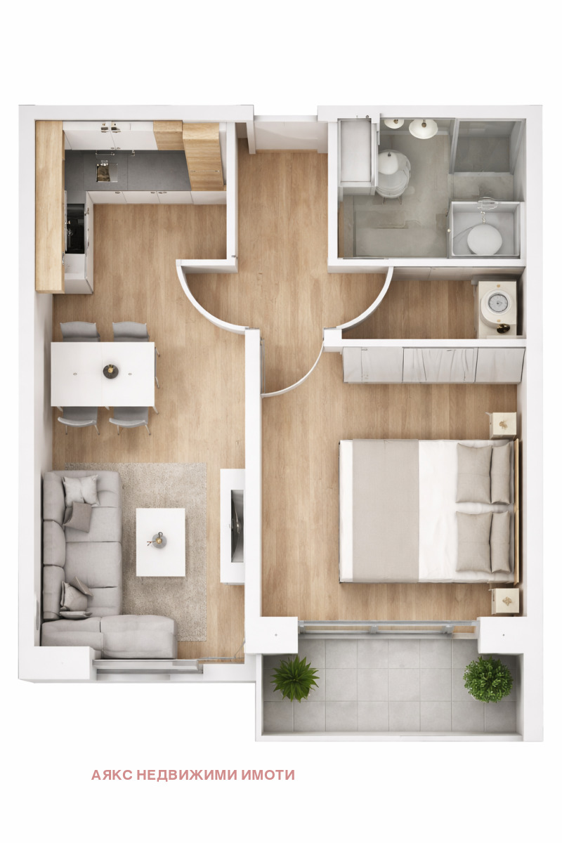 Продава 2-СТАЕН, гр. София, Люлин 10, снимка 2 - Апартаменти - 53022004