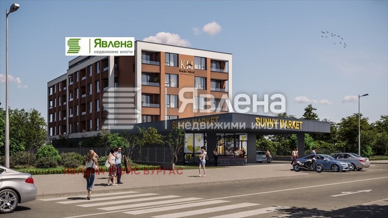 Продава 3-СТАЕН, гр. Бургас, Долно Езерово, снимка 2 - Aпартаменти - 47413784