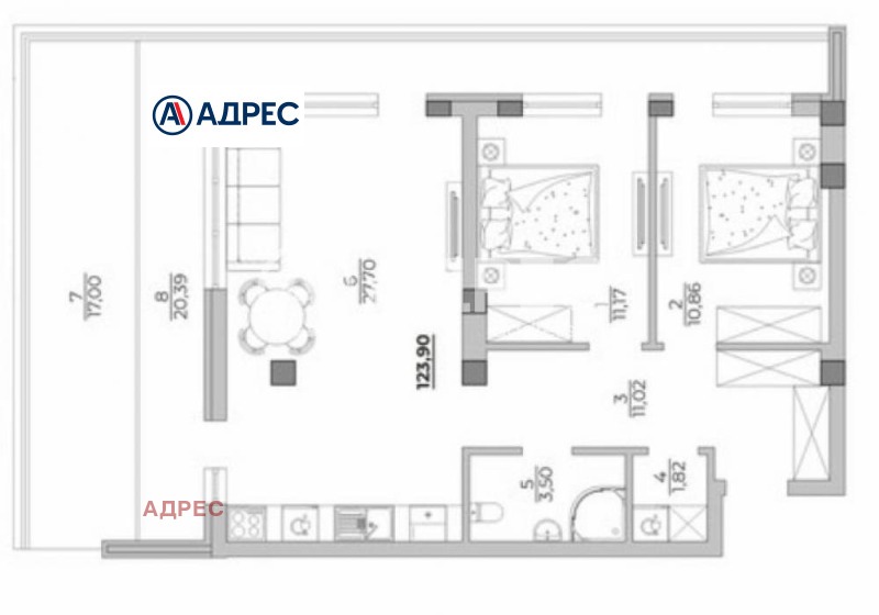 Продава 3-СТАЕН, гр. Варна, к.к. Чайка, снимка 9 - Апартаменти - 53536842