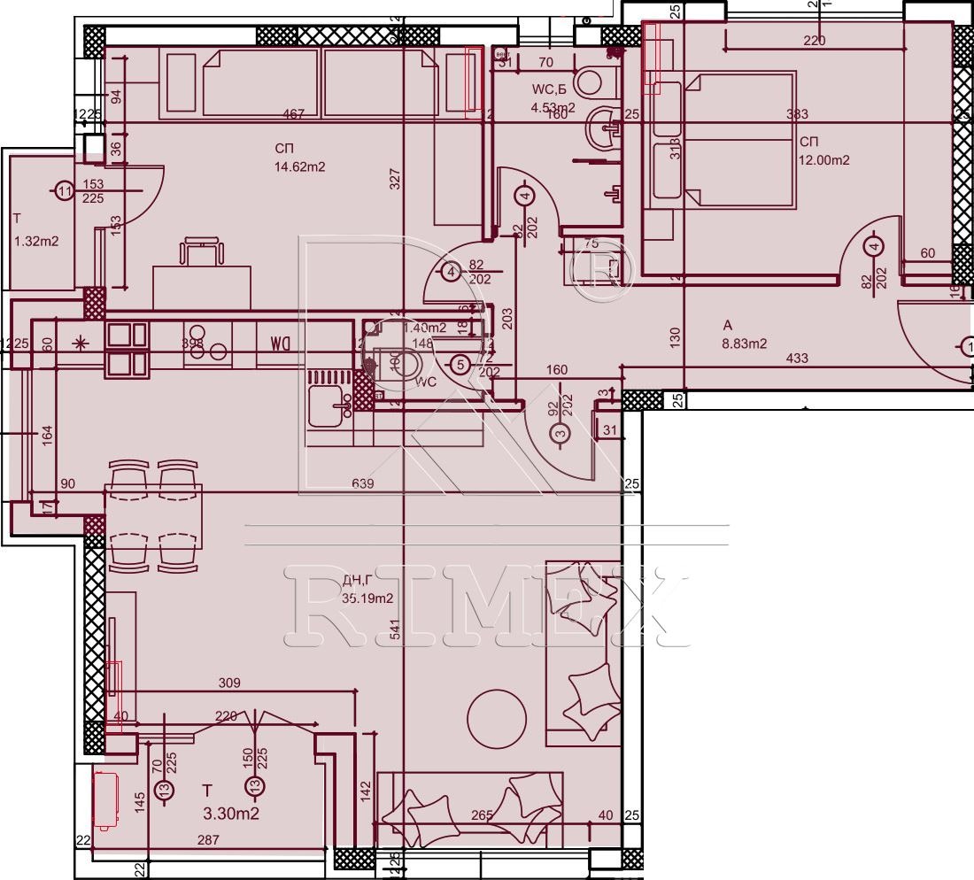 Продава 3-СТАЕН, гр. Пловдив, Остромила, снимка 2 - Апартаменти - 51348772
