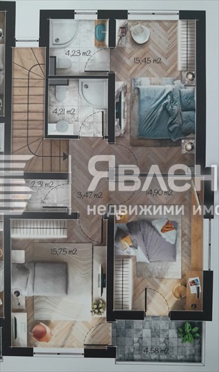 Продава КЪЩА, гр. Пловдив, Беломорски, снимка 8 - Къщи - 49566559