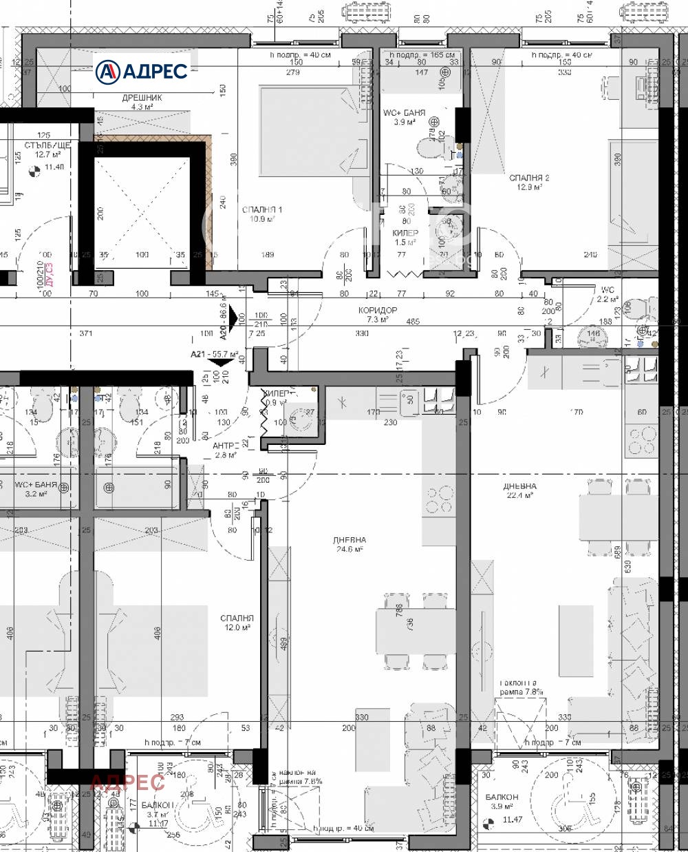 Продава 3-СТАЕН, гр. Варна, Владислав Варненчик 1, снимка 5 - Апартаменти - 53870040
