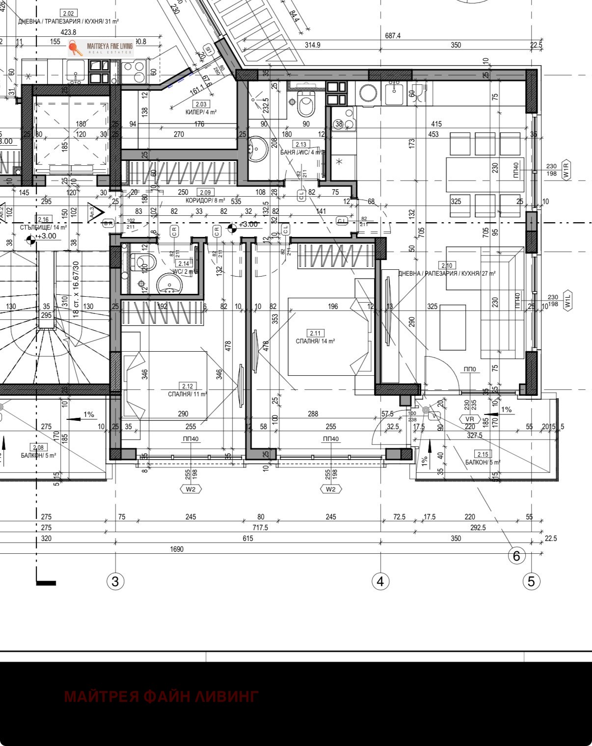Продава 3-СТАЕН, гр. София, с. Панчарево, снимка 3 - Апартаменти - 54204965