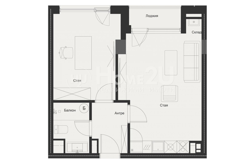 На продаж  1 спальня София , Кръстова вада , 67 кв.м | 99556767 - зображення [7]