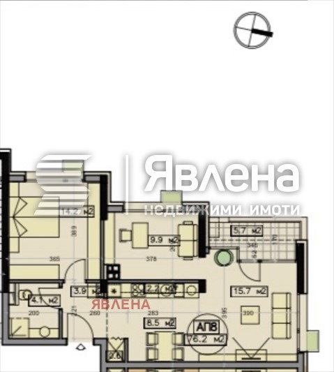 Продава 2-СТАЕН, гр. София, Горна баня, снимка 2 - Апартаменти - 52997861