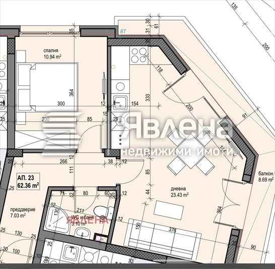 Продава 2-СТАЕН, гр. София, Банишора, снимка 8 - Апартаменти - 53420061