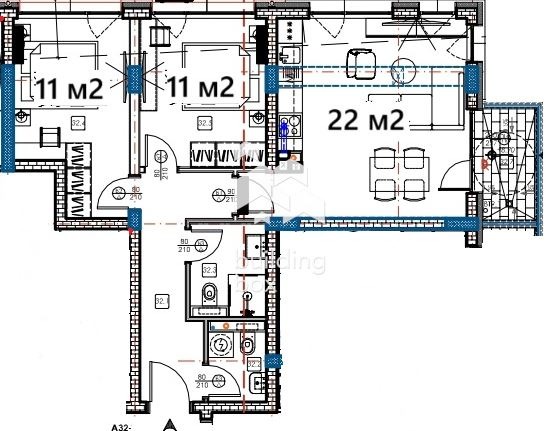 Продава 3-СТАЕН, гр. Варна, Изгрев, снимка 2 - Апартаменти - 54407892