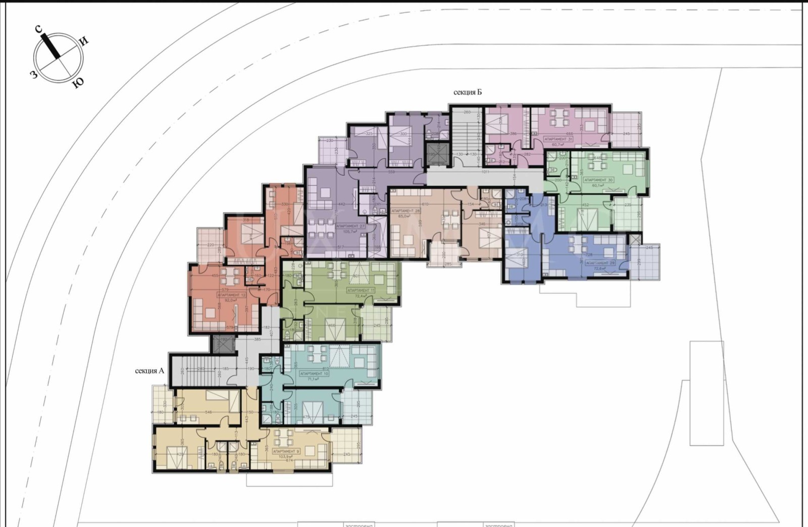 Продава 3-СТАЕН, гр. София, Манастирски ливади, снимка 4 - Апартаменти - 55831903