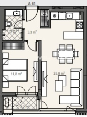 Продава 2-СТАЕН, гр. София, Манастирски ливади, снимка 5 - Апартаменти - 55393855