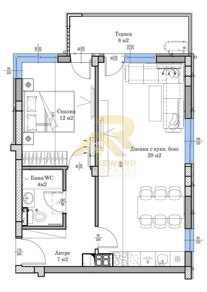 Продава 2-СТАЕН, гр. София, Дианабад, снимка 6 - Aпартаменти - 48232727