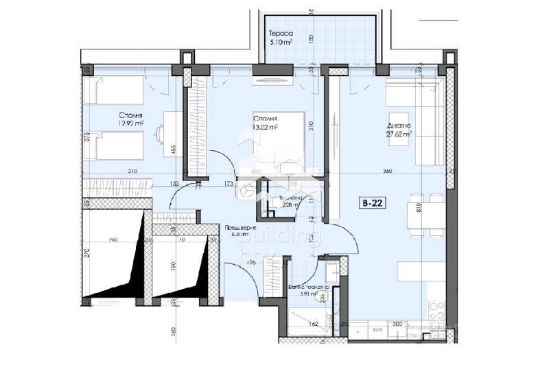 Продава 3-СТАЕН, гр. Пловдив, Гагарин, снимка 4 - Апартаменти - 53271258