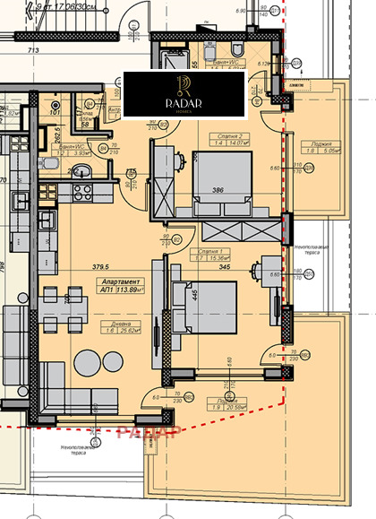 À venda  2 quartos Sofia , Hadji Dimitar , 125 m² | 97489267 - imagem [2]