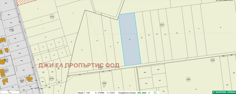 Продава  Парцел, област София, гр. Костинброд •  270 000 € • ID 26771942 — holmes.bg - [1] 