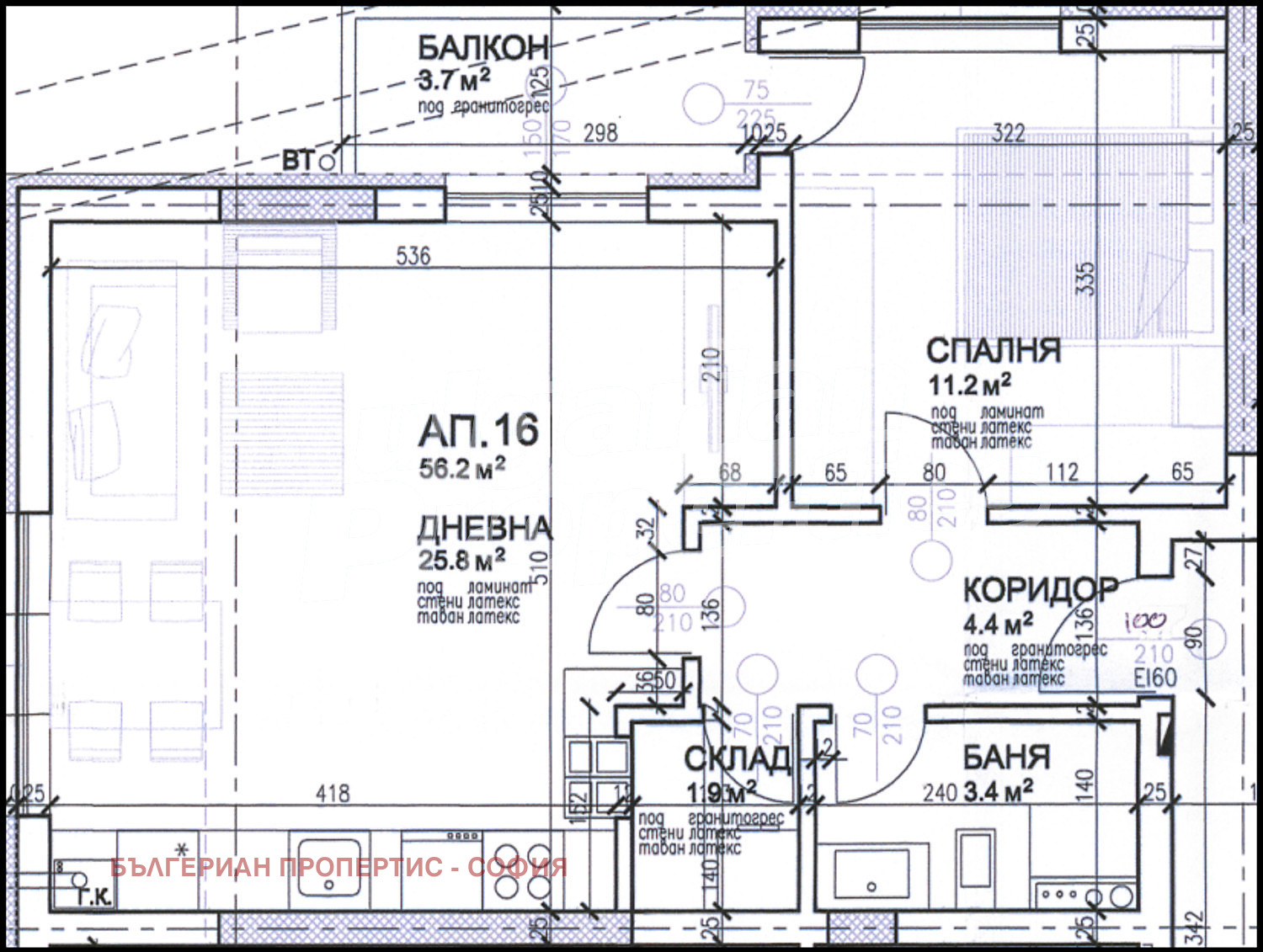 Продава 2-СТАЕН, гр. София, Малинова долина, снимка 9 - Апартаменти - 53873076