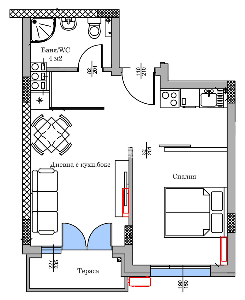 Продава 2-СТАЕН, гр. Пловдив, Христо Смирненски, снимка 4 - Aпартаменти - 47717295