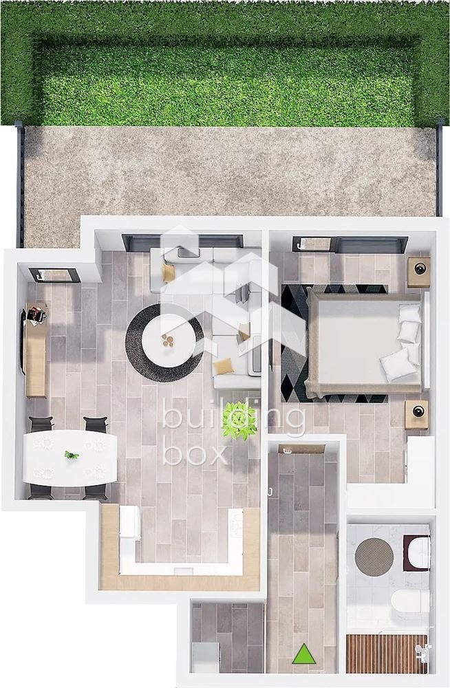 Продава 2-СТАЕН, гр. Пловдив, Христо Смирненски, снимка 3 - Апартаменти - 53985454