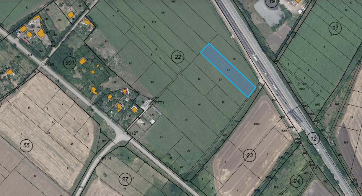 Продава ПАРЦЕЛ, с. Храбърско, област София област, снимка 2 - Парцели - 54357338
