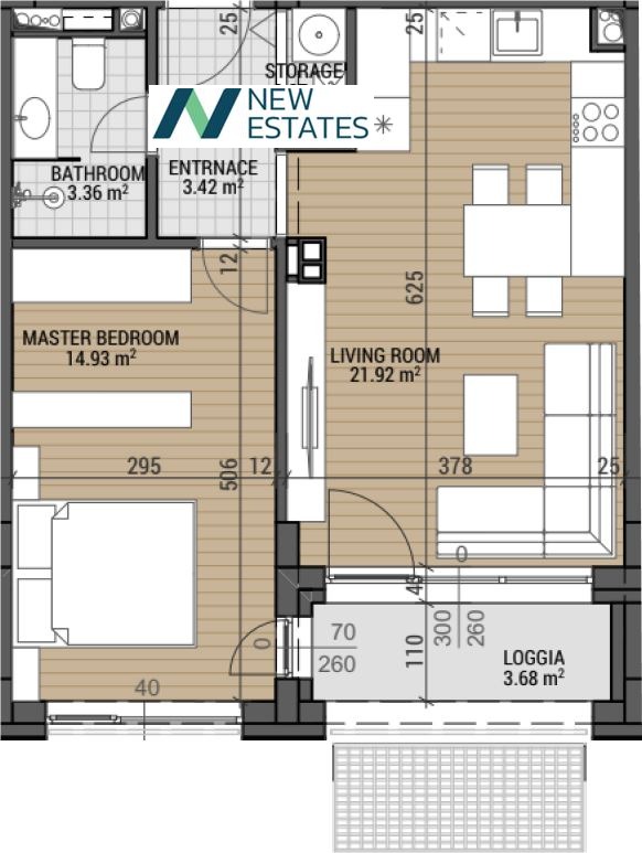 Продава 2-СТАЕН, гр. София, м-т Камбаните, снимка 2 - Апартаменти - 53018260