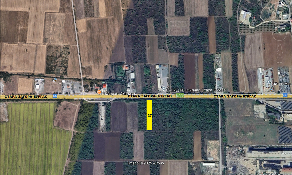 Продава ПАРЦЕЛ, гр. Стара Загора, Метро, снимка 2 - Парцели - 53045770