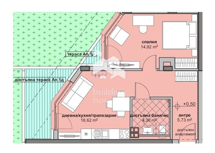 Продава 2-СТАЕН, гр. София, Люлин 6, снимка 1 - Aпартаменти - 48703794