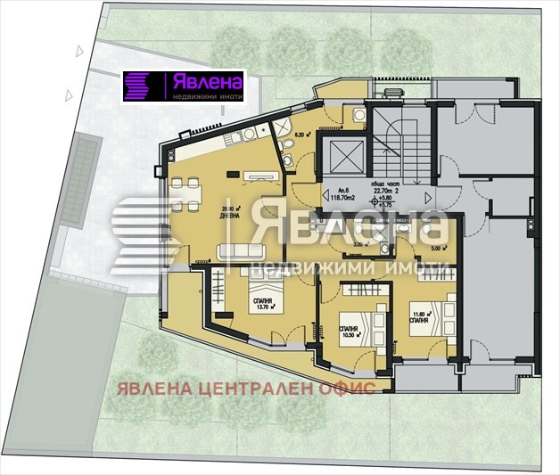 Продава 4-СТАЕН, гр. София, Бояна, снимка 2 - Aпартаменти - 48623571